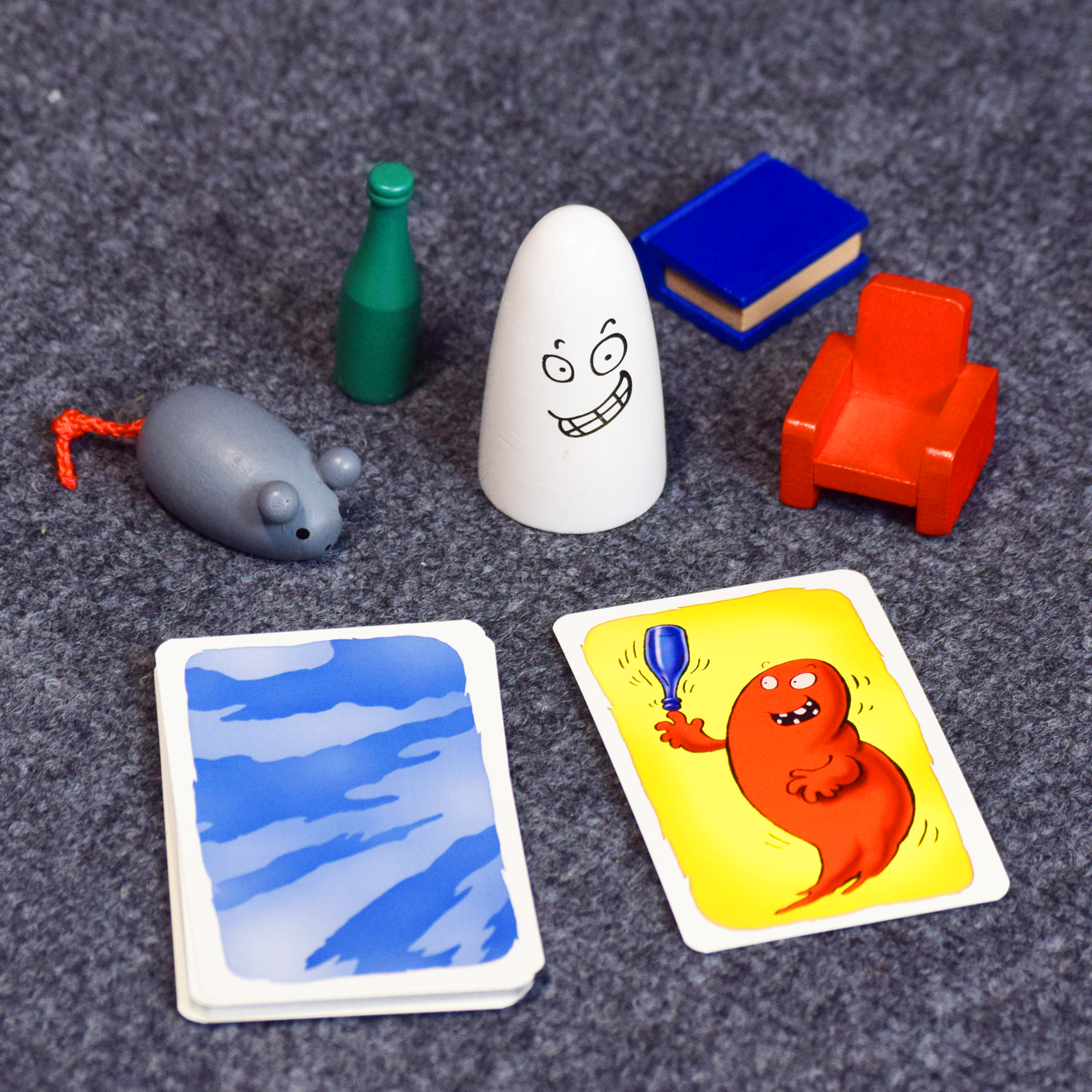 交流会で遊ぶ予定のボードゲーム「お化けキャッチ」の写真